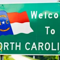 Welcome to North Carolina sign